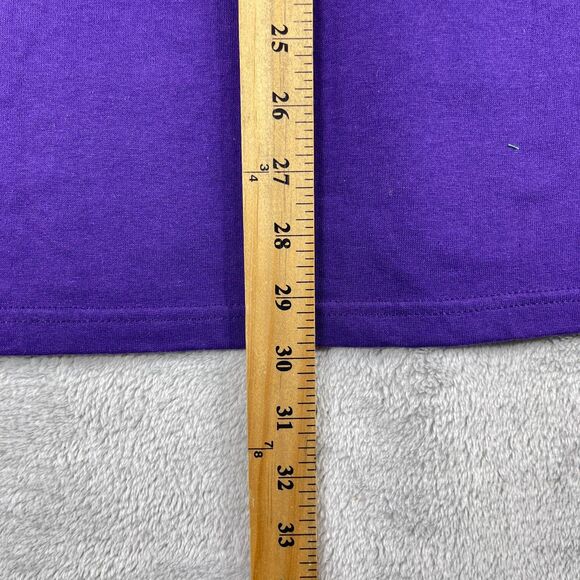 Baltimore Ravens NFL T-Shirt Mens Large Purple Team Apparel Football Crew Neck - Picture 8 of 9